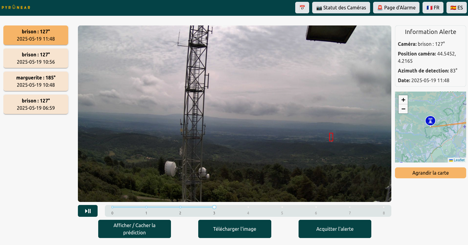 Pyronear Platform Alert